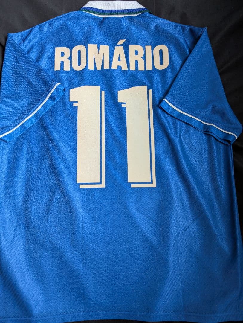 【希少！】ブラジル代表/ロマーリオ/アウェイ/95年モデル