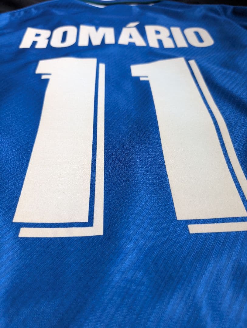 【希少！】ブラジル代表/ロマーリオ/アウェイ/95年モデル