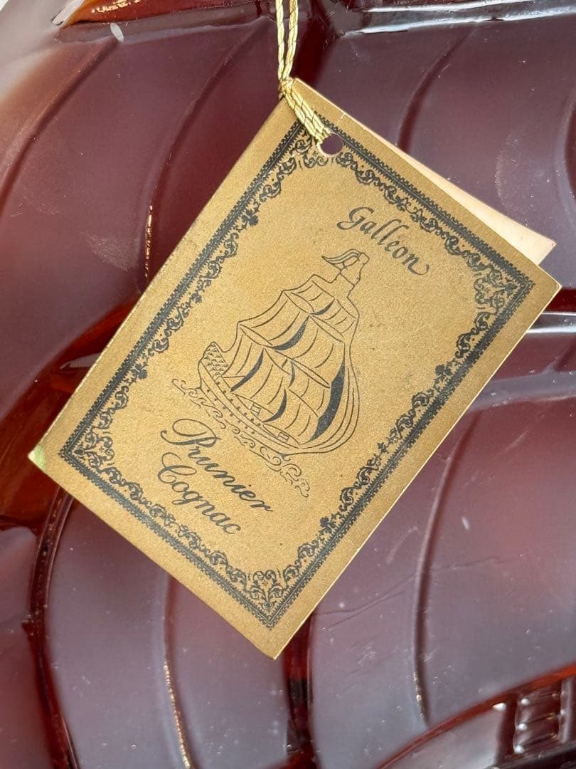 BIDBUYGalleon Extra ブランデー 船型ボトル　700ml