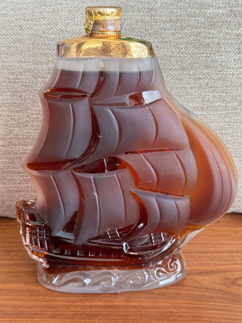 BIDBUYGalleon Extra ブランデー 船型ボトル　700ml