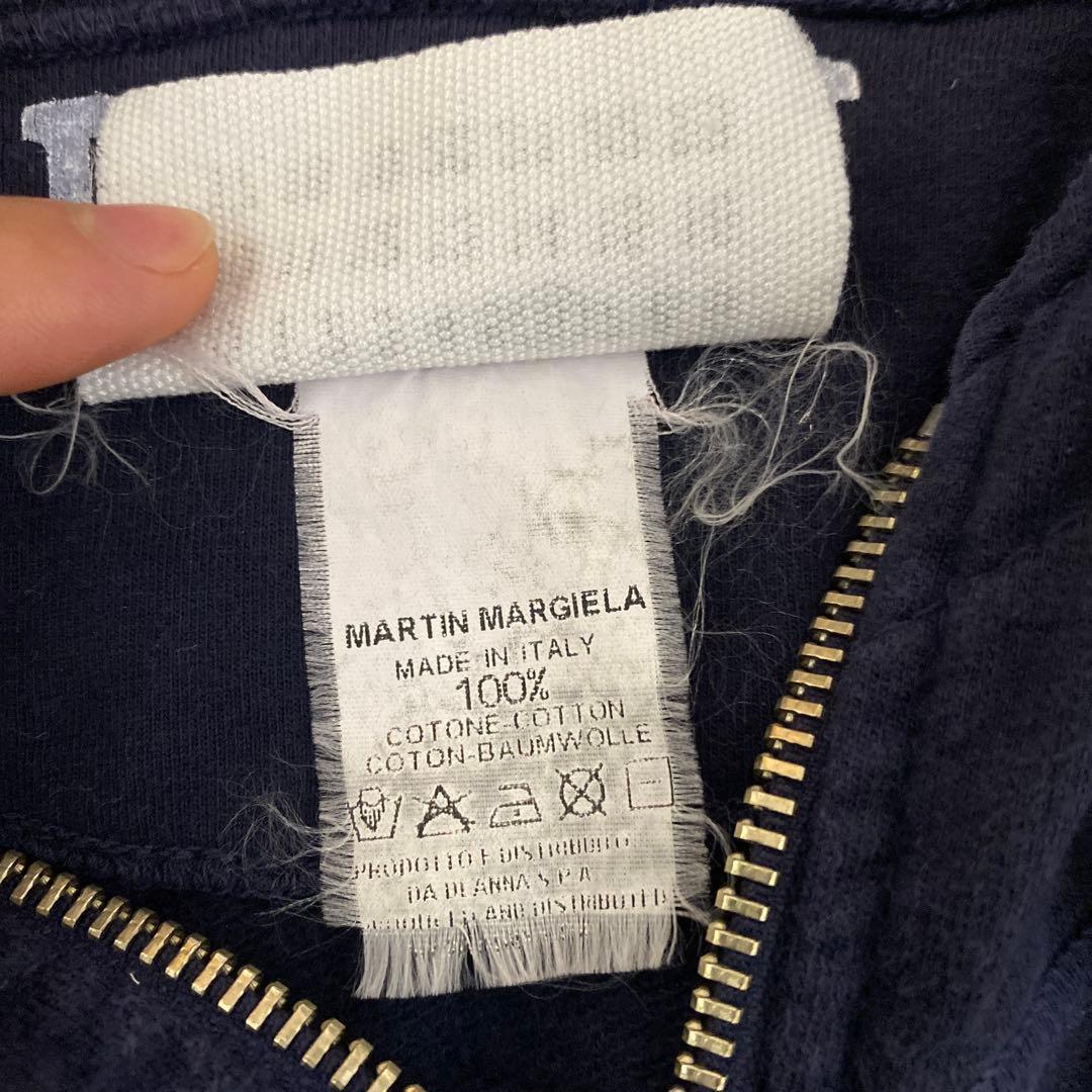 【激レア】MM6 マルタンマルジェラ ノースリーブパーカー ネイビー
