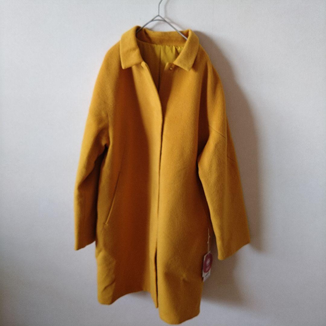 DoCLASSE リバーシブル カシミア混ウールコート 大きいXL 撥水加工