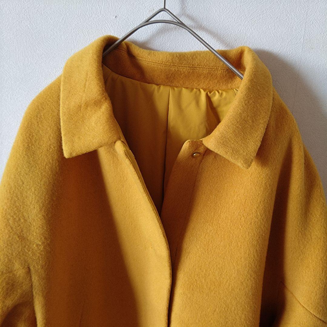 DoCLASSE リバーシブル カシミア混ウールコート 大きいXL 撥水加工