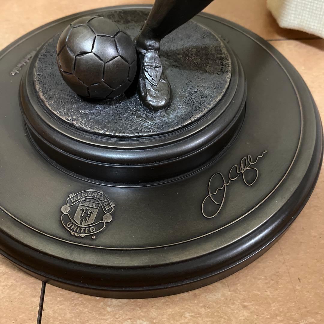 Kartoon ベッカム　ブロンズ像　美品