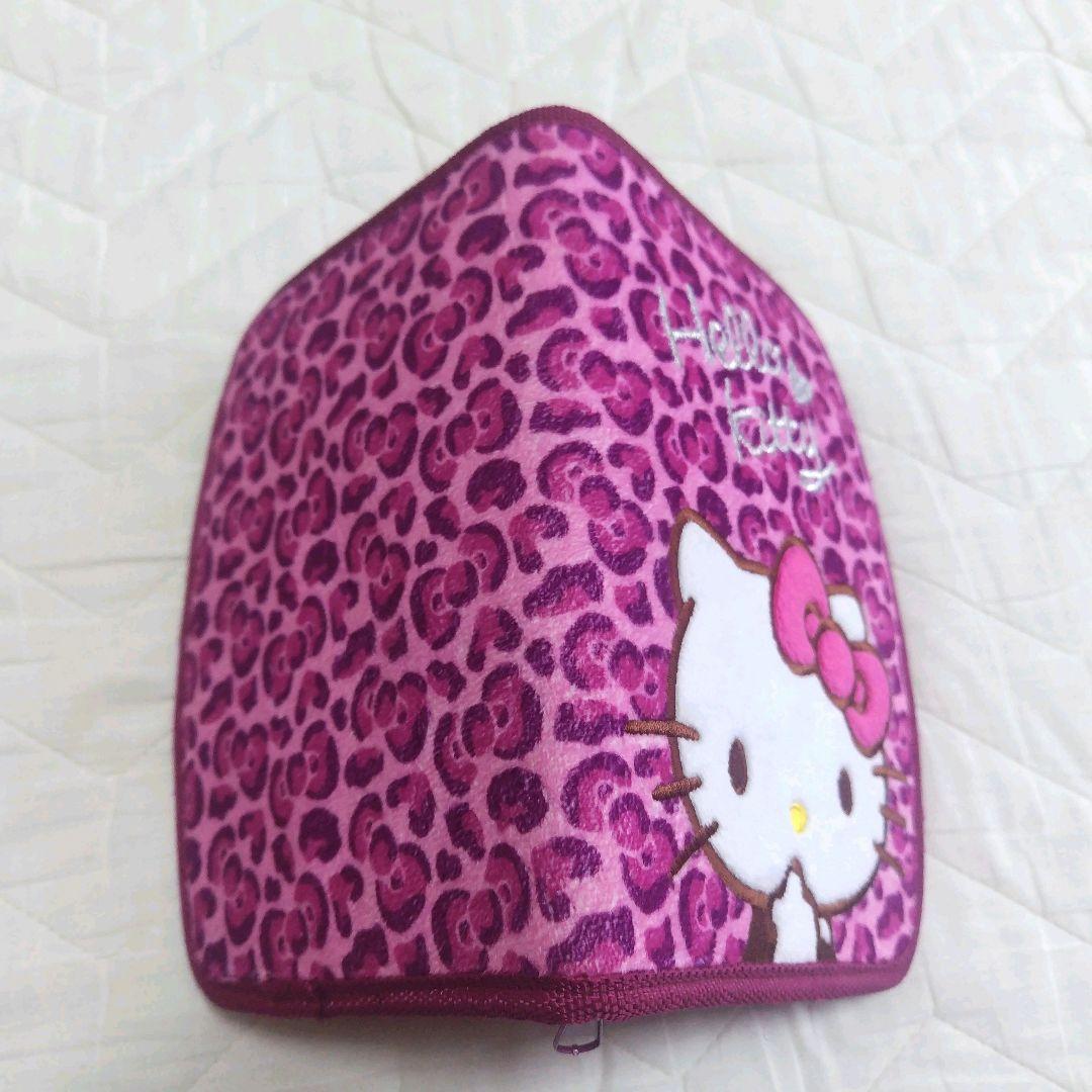 【ハローキティ / 母子手帳 マルチ ケース ヒョウ柄】平成 レトロ レア
