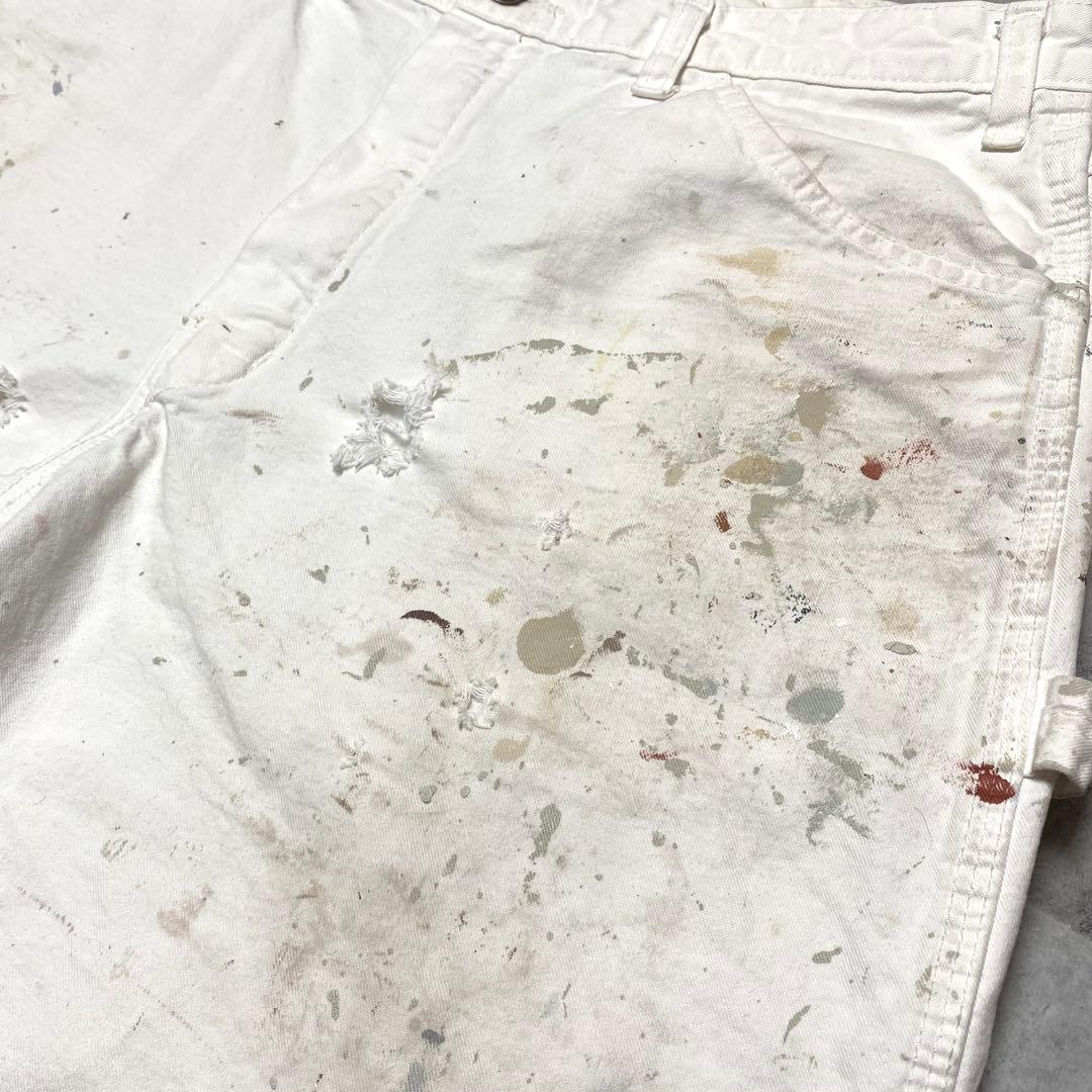 【雰囲気抜群】Dickies ディッキーズ リアルペインターパンツ ホワイト