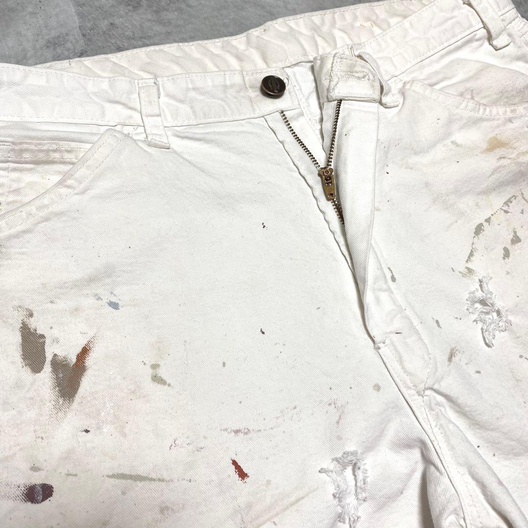 【雰囲気抜群】Dickies ディッキーズ リアルペインターパンツ ホワイト