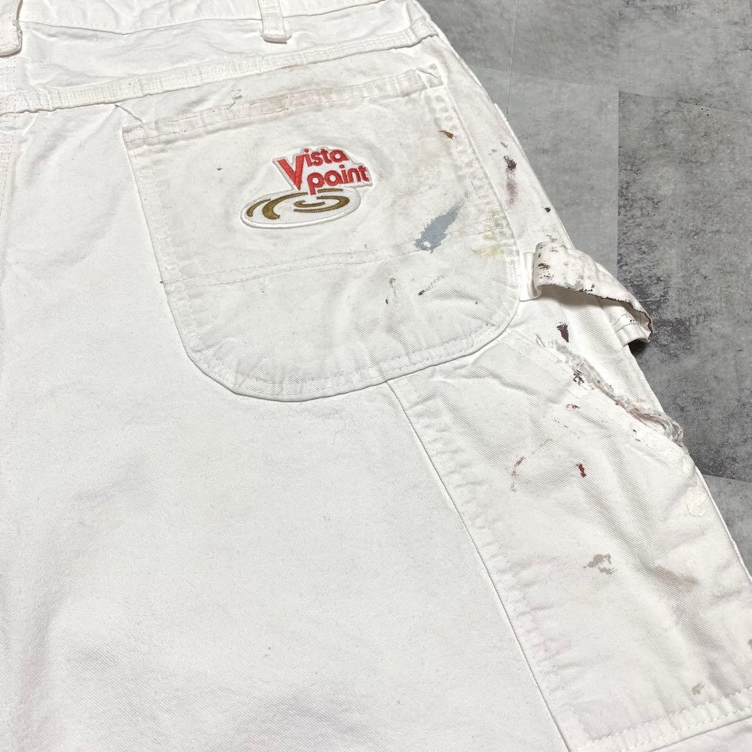 【雰囲気抜群】Dickies ディッキーズ リアルペインターパンツ ホワイト