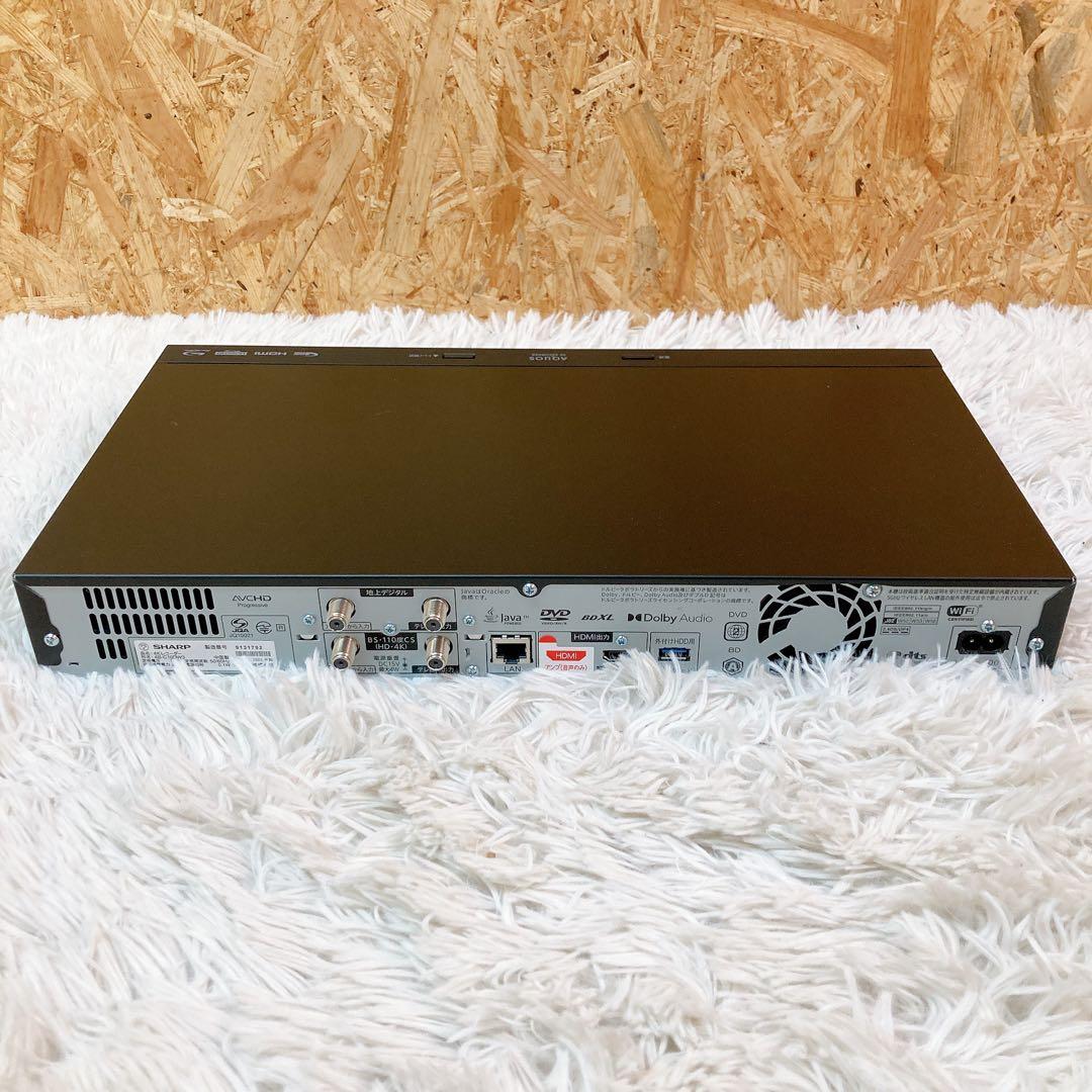 SHARP AQUOS 4K ブルーレイレコーダー　1TB 4B-C10DW3
