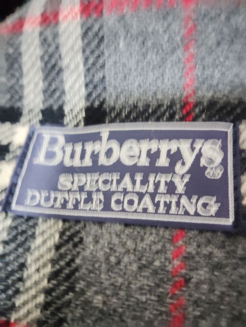 BURBERRYグレー ダッフルコートSPECIALITY DUFFLE