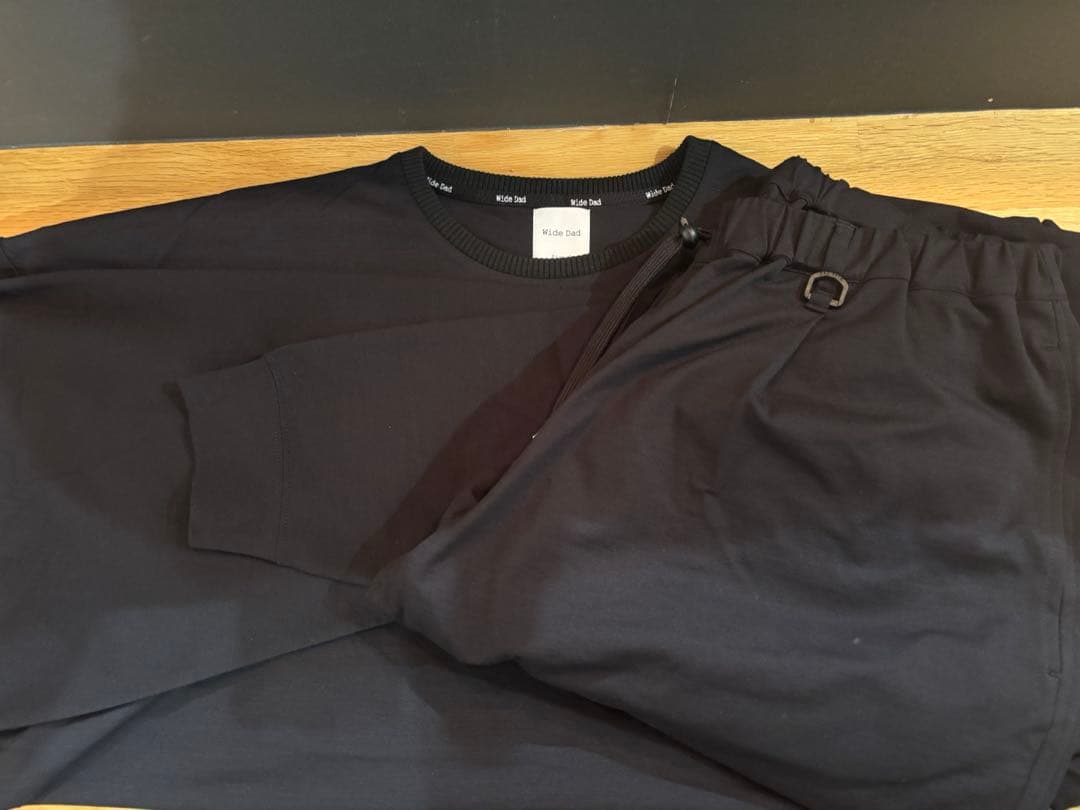 widedad ロングスリーブT ＋ショーツセット