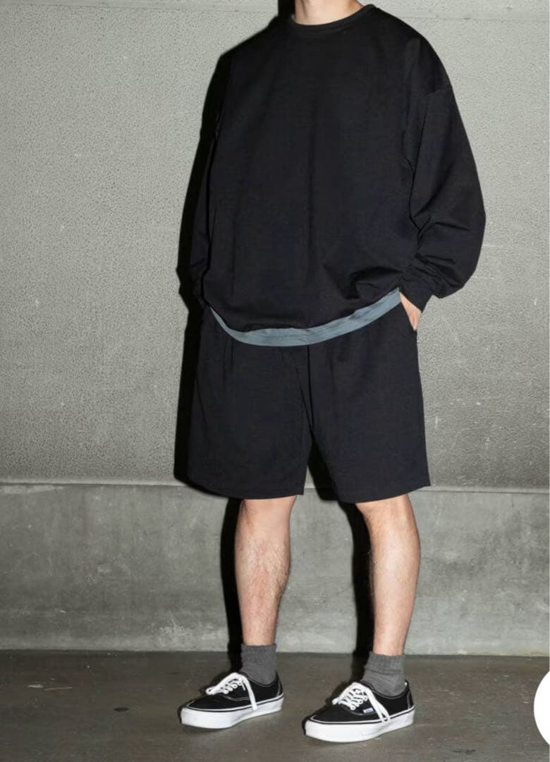 widedad ロングスリーブT ＋ショーツセット