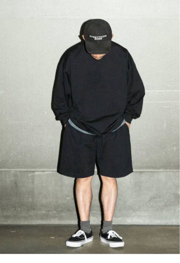 widedad ロングスリーブT ＋ショーツセット