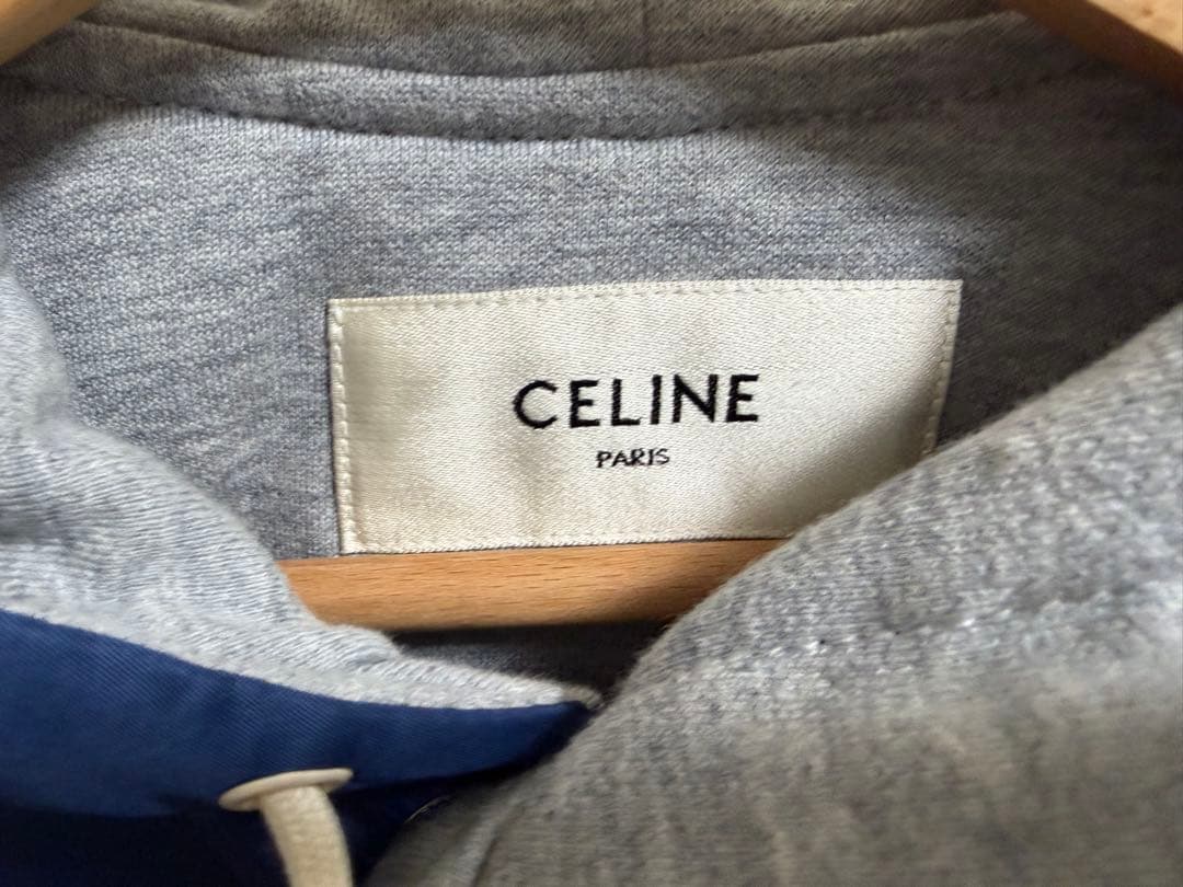 CELINE セリーヌ フード付きテディジャケット レディース38