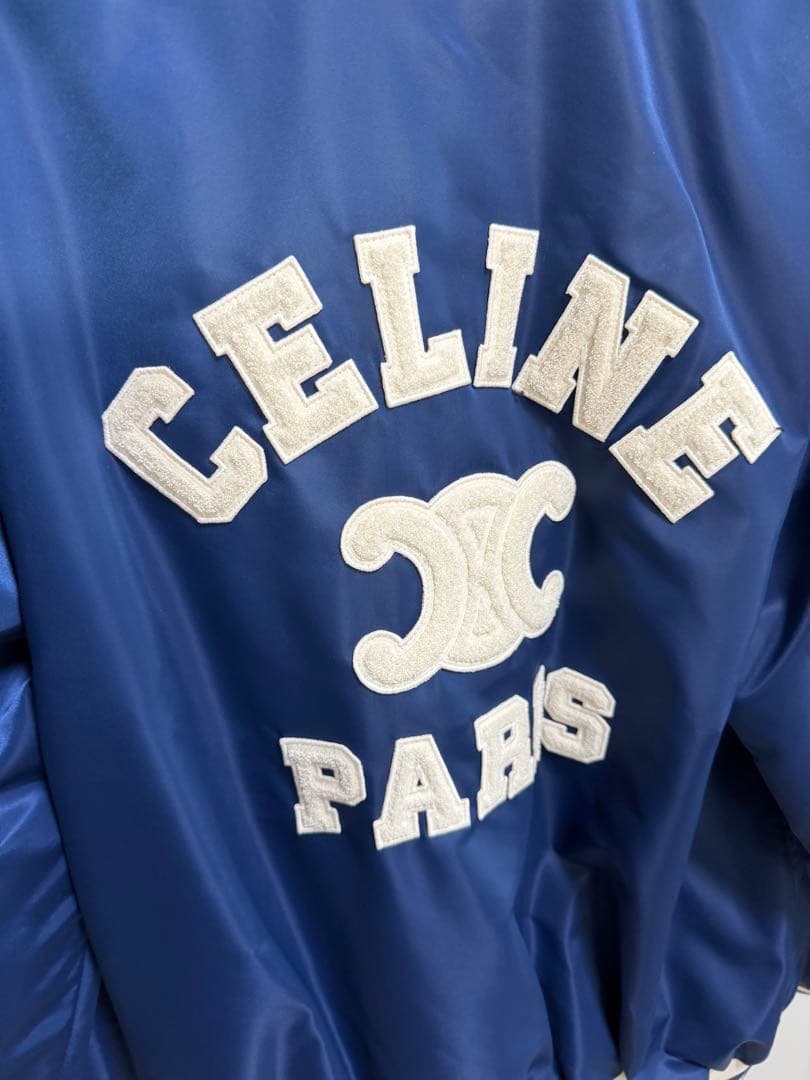 CELINE セリーヌ フード付きテディジャケット レディース38