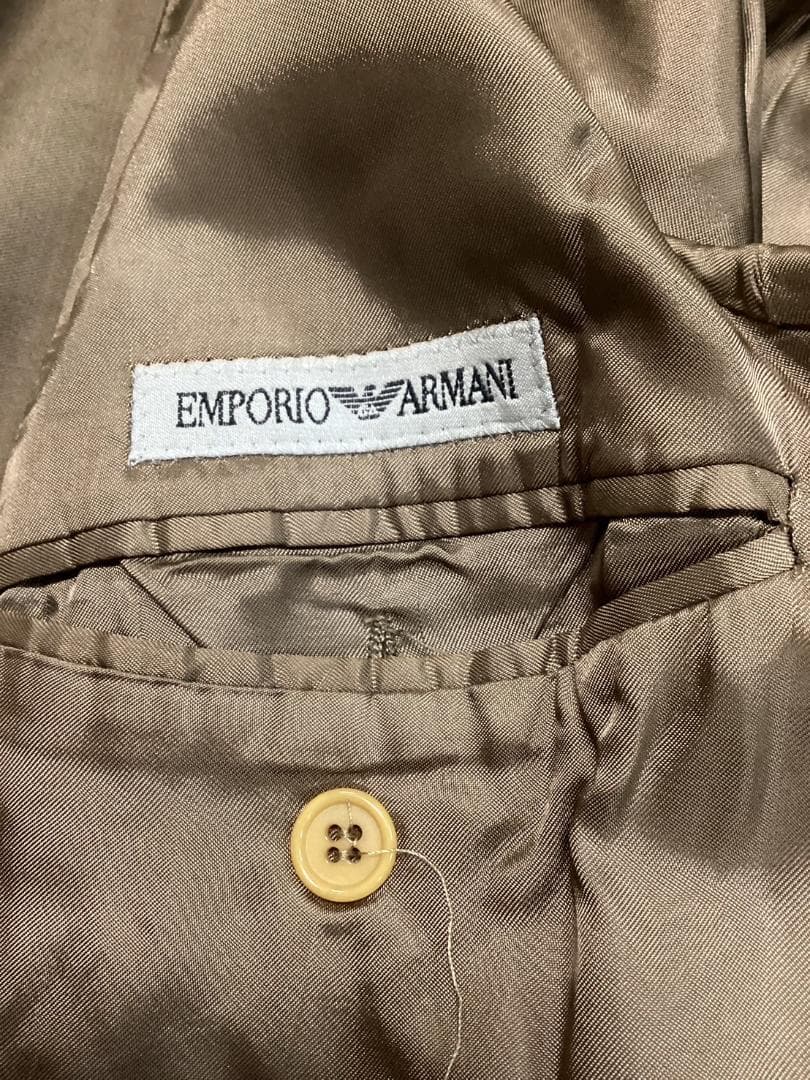 エンポリオ アルマーニ セットアップ メンズ テーラードジャケット イタリア製