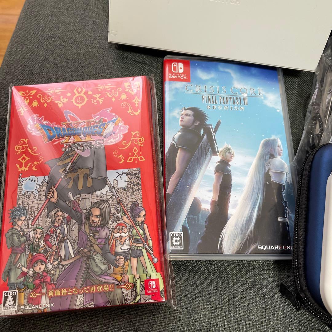 Nintendo Switch 有機ELモデル + ゲーム2本　付属品多数