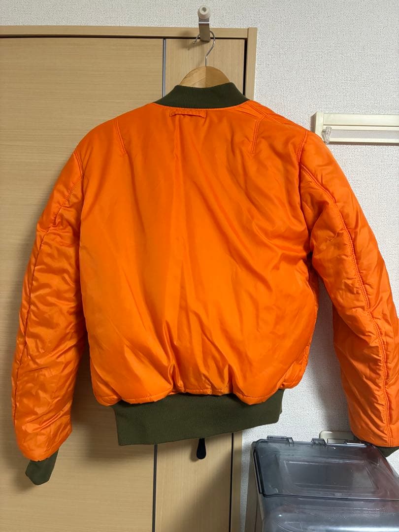 ALPHA MA-1 フライトジャケット ブラック　S