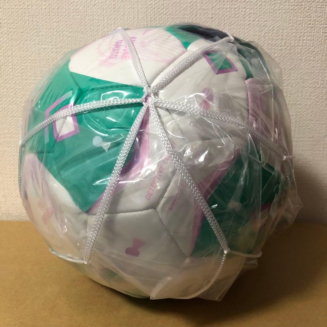 Bカラー　グリーン　プラチナムザッカサッカーボール2025　名探偵コナン