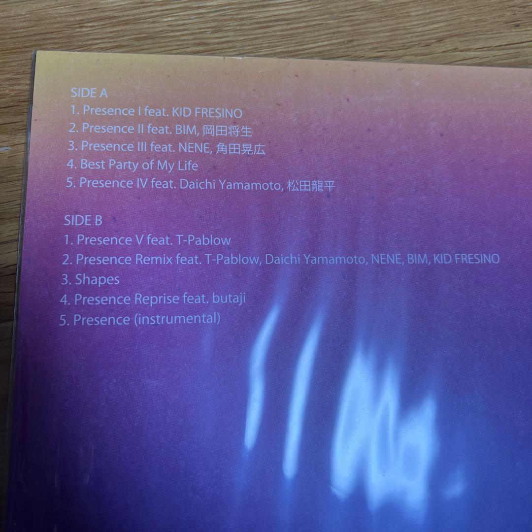 美品Presenceレコード STUTS & 松たか子 with 3exes