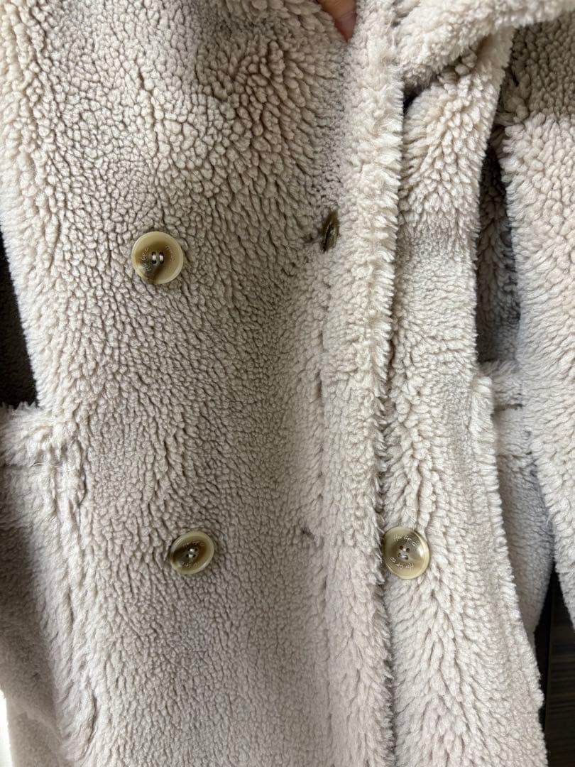 Her lip to ボアコート♡エクリュ♡テディコート