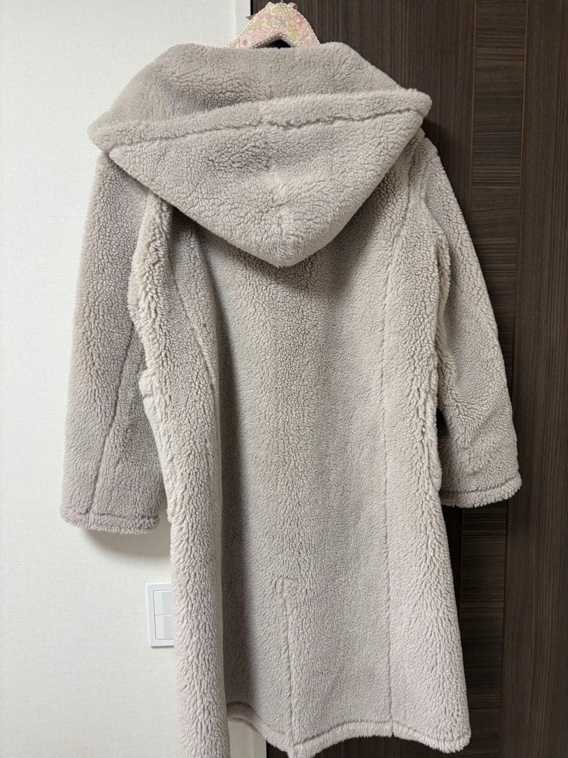 Her lip to ボアコート♡エクリュ♡テディコート