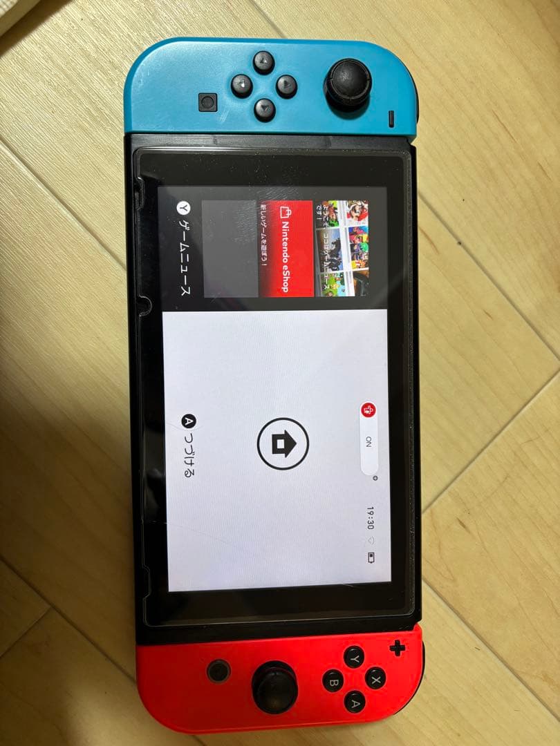 Nintendo Switch ネオンブルー/ネオンレッド 本体　ジャンク