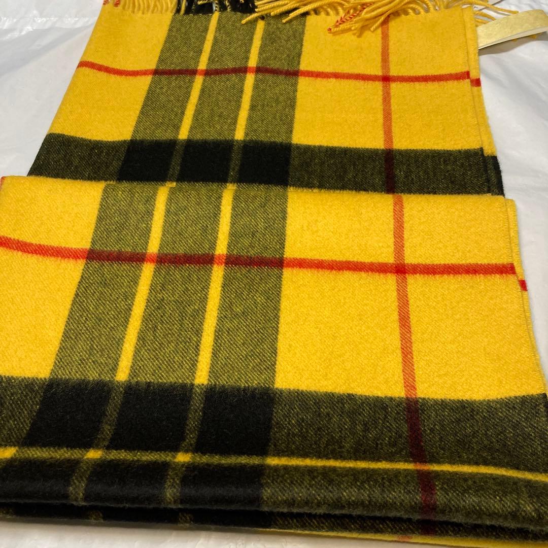 新品 ジョンストンズ カシミヤ100％ 大判ストール マクラウドオブルイス