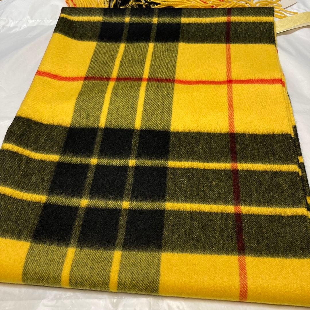 新品 ジョンストンズ カシミヤ100％ 大判ストール マクラウドオブルイス