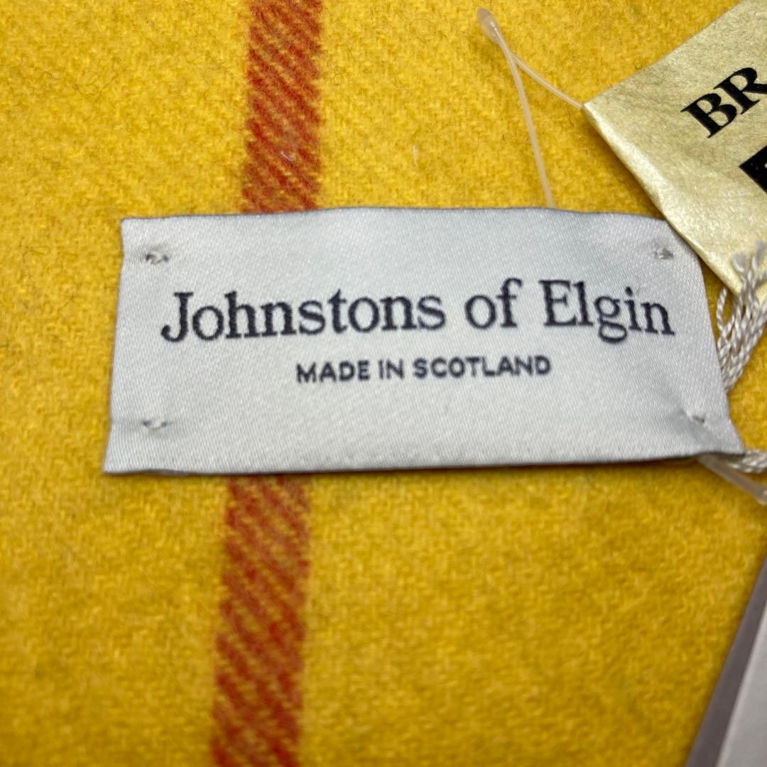 新品 ジョンストンズ カシミヤ100％ 大判ストール マクラウドオブルイス