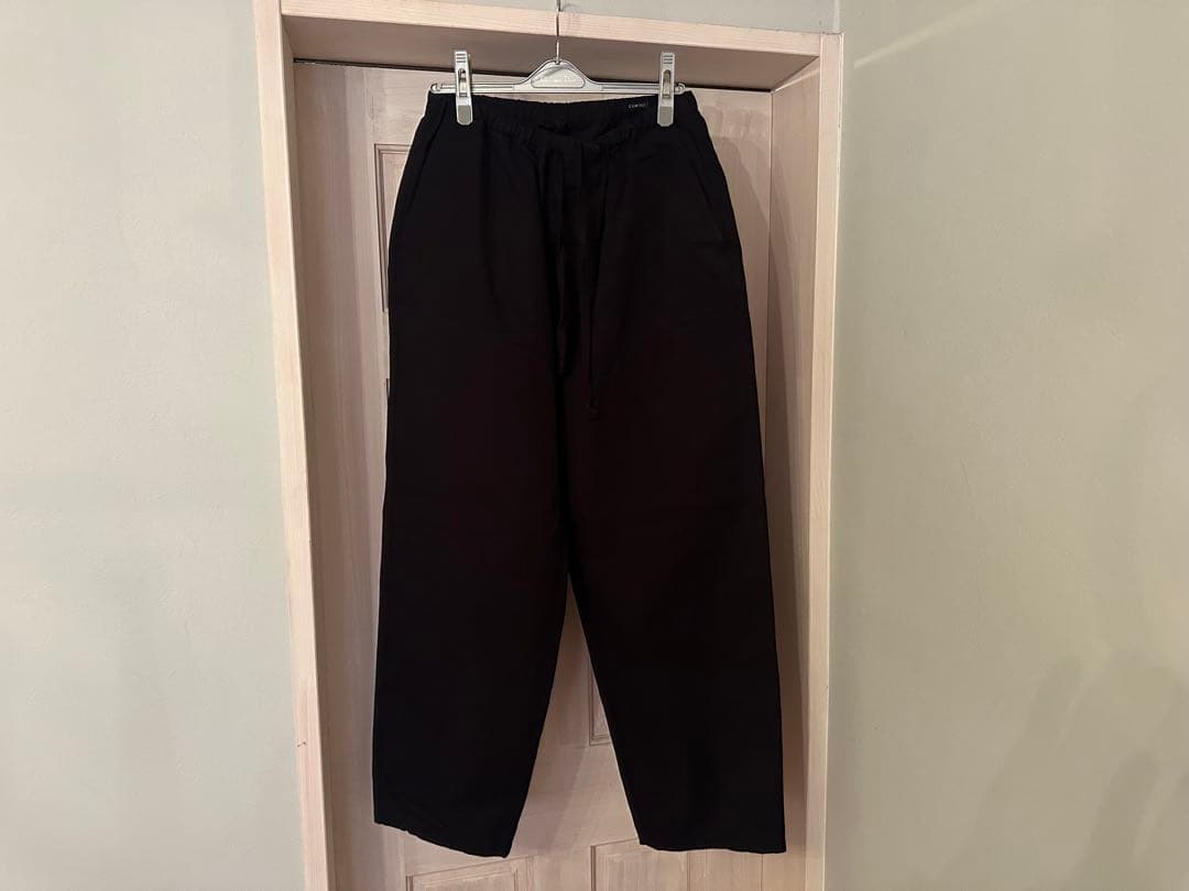 新品 26ss COMOLI コモリ ポストワークツイル ハンティングパンツ1