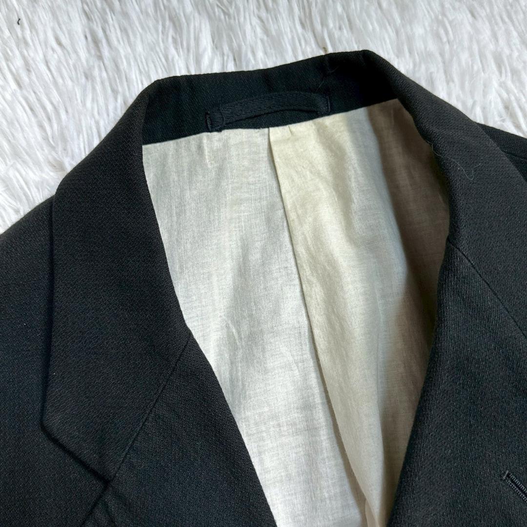 コムデギャルソンオム 田中オム セットアップ スーツ 黒の衝撃 ブラック 90s