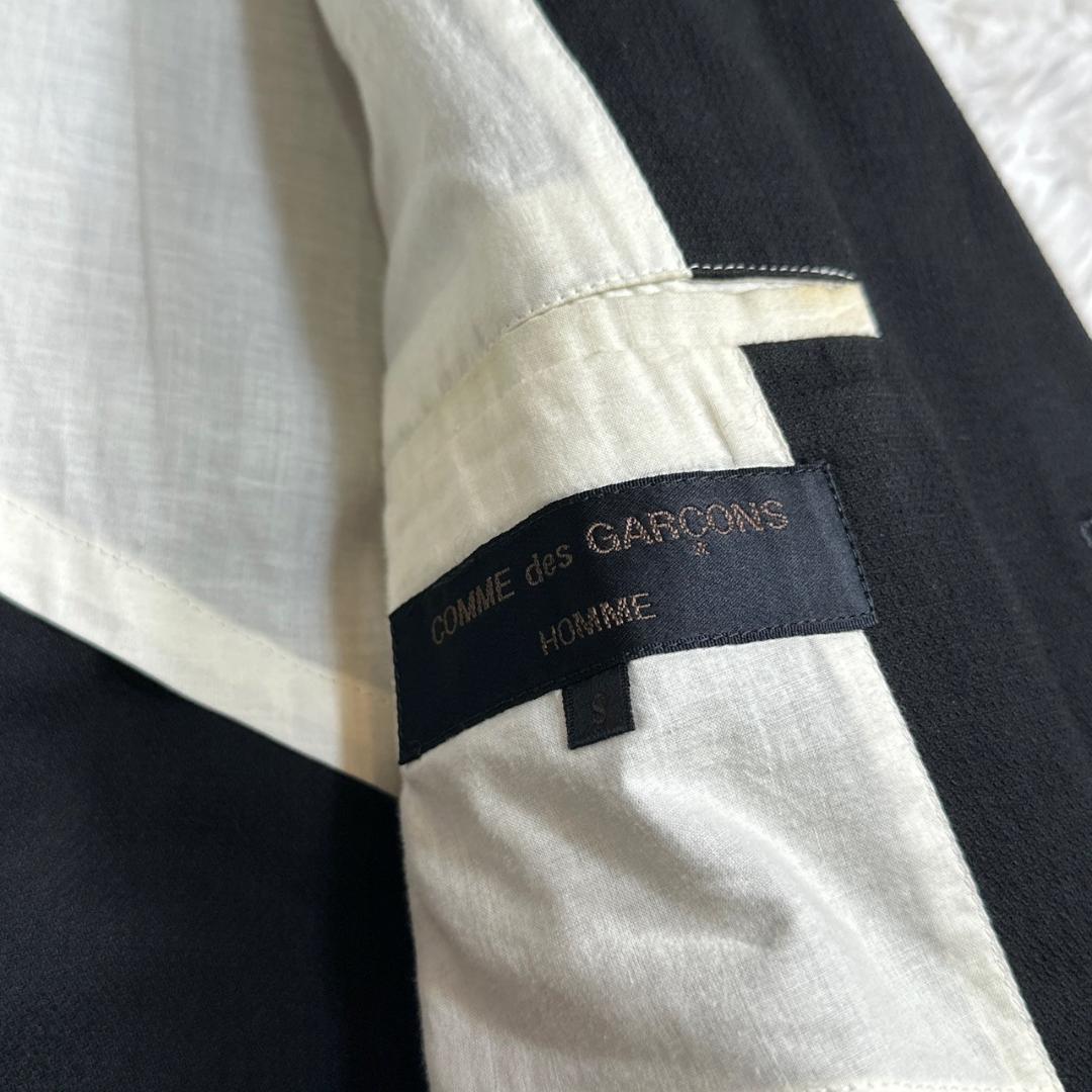 コムデギャルソンオム 田中オム セットアップ スーツ 黒の衝撃 ブラック 90s