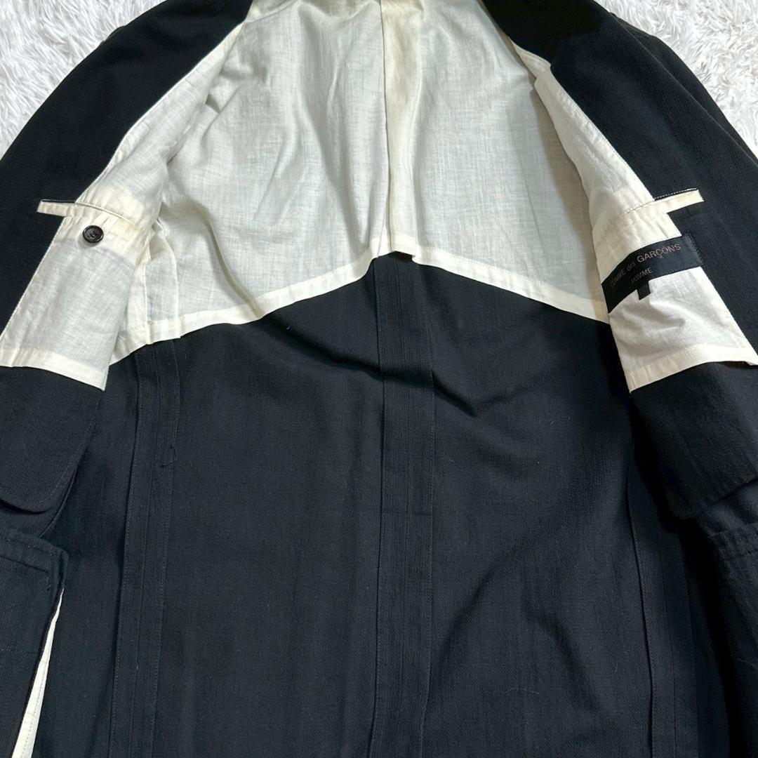 コムデギャルソンオム 田中オム セットアップ スーツ 黒の衝撃 ブラック 90s