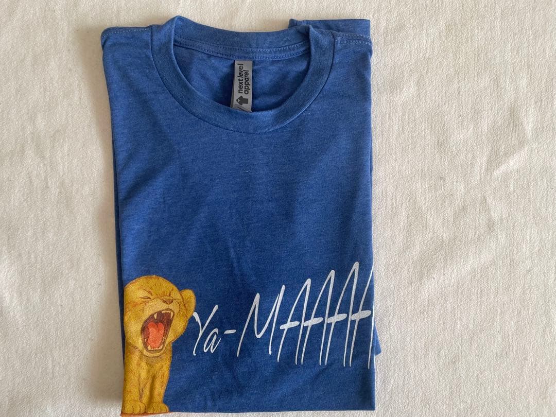 山本由伸 小ライオン Tシャツ ブルー M