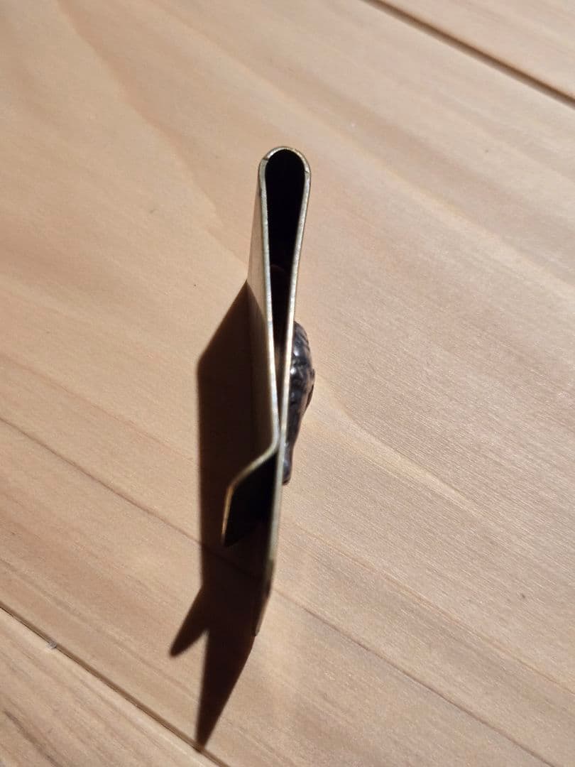 LHN JEWELRY マネークリップ 真鍮製 鳥モチーフ