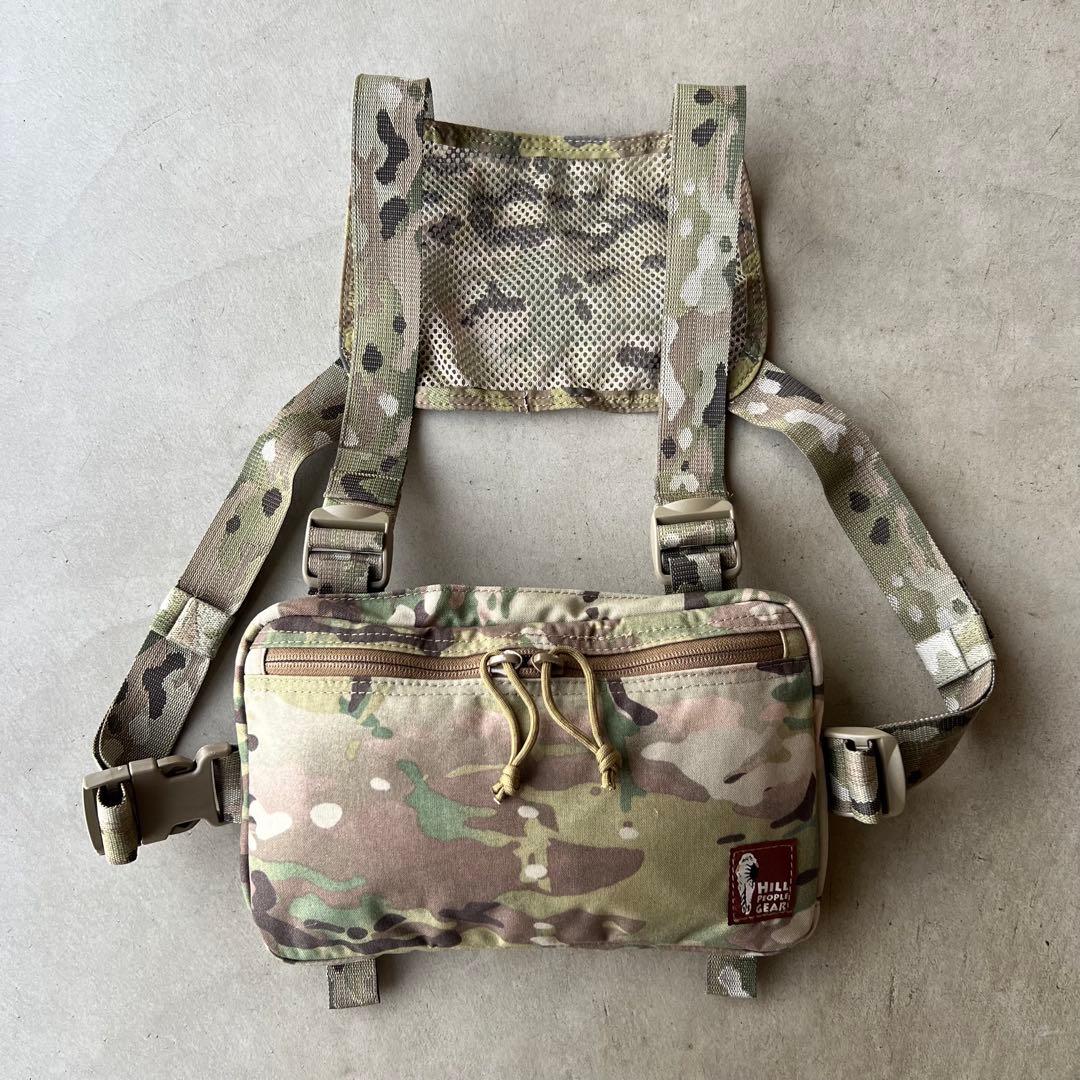 【HILL PEOPLE GEAR】ヒルピープルギア　チェストバッグ　カモ柄