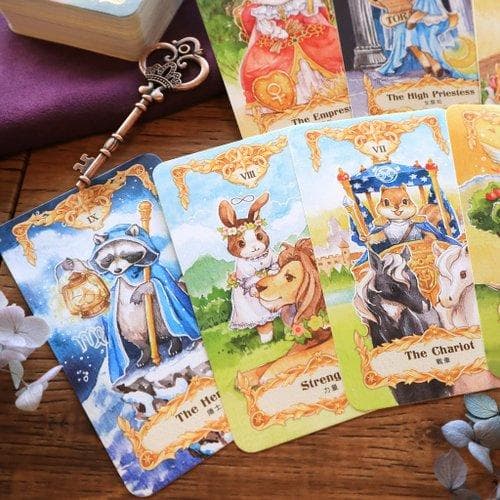 【正規品タロットカード】台湾発売レアデッキ✨小動物アニマルタロット/コラボ限定版