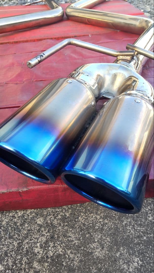 220クラウン2.0RS　センスブランドストレートデュアルマフラー