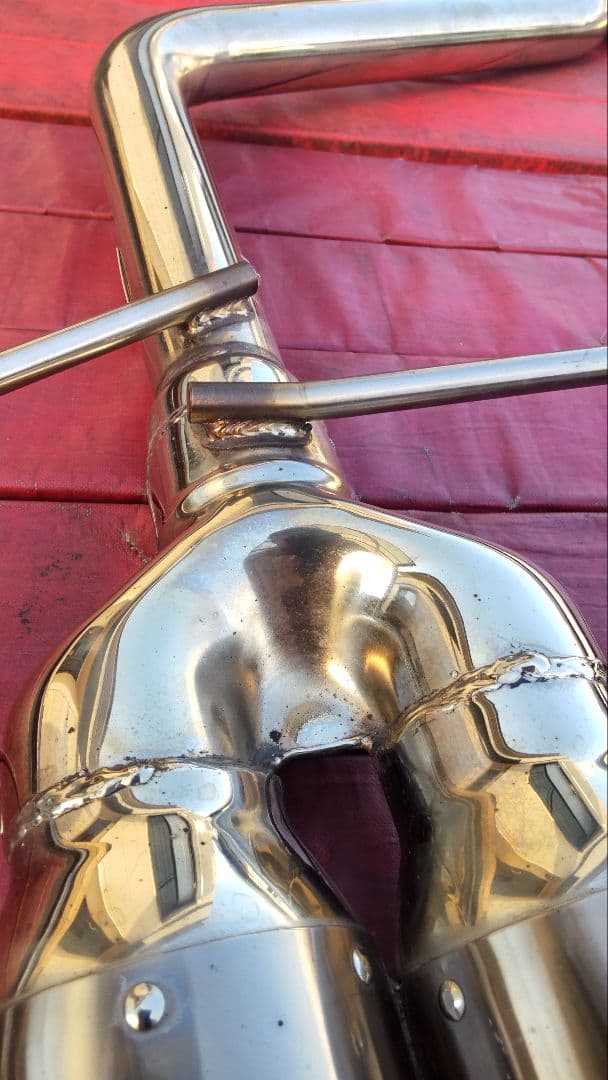 220クラウン2.0RS　センスブランドストレートデュアルマフラー