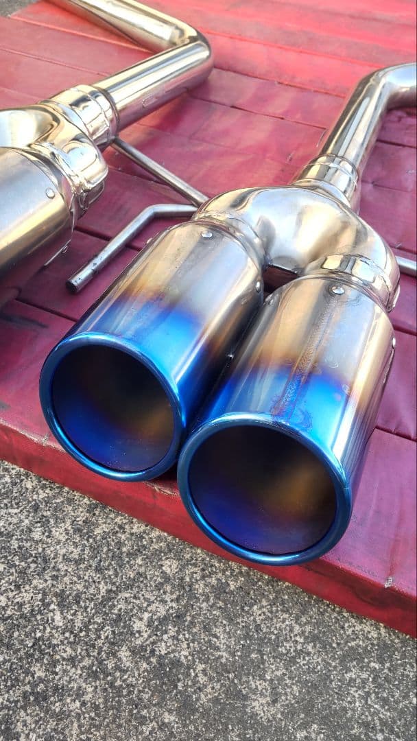 220クラウン2.0RS　センスブランドストレートデュアルマフラー