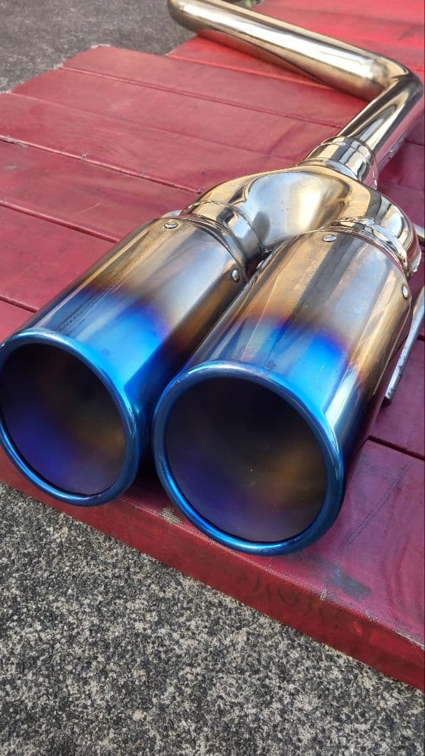 220クラウン2.0RS　センスブランドストレートデュアルマフラー