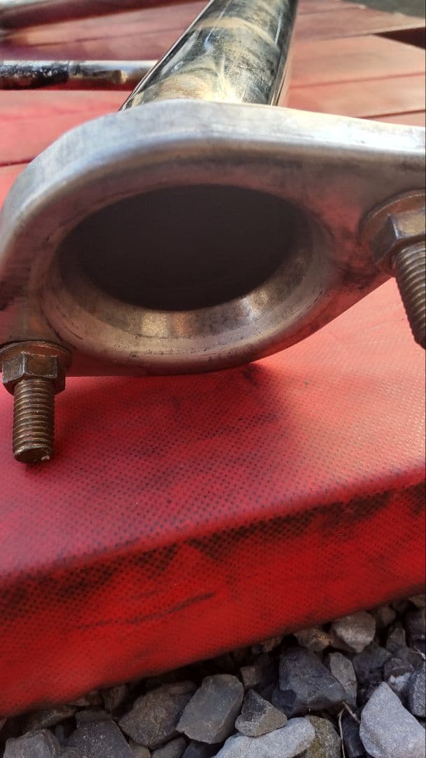 220クラウン2.0RS　センスブランドストレートデュアルマフラー