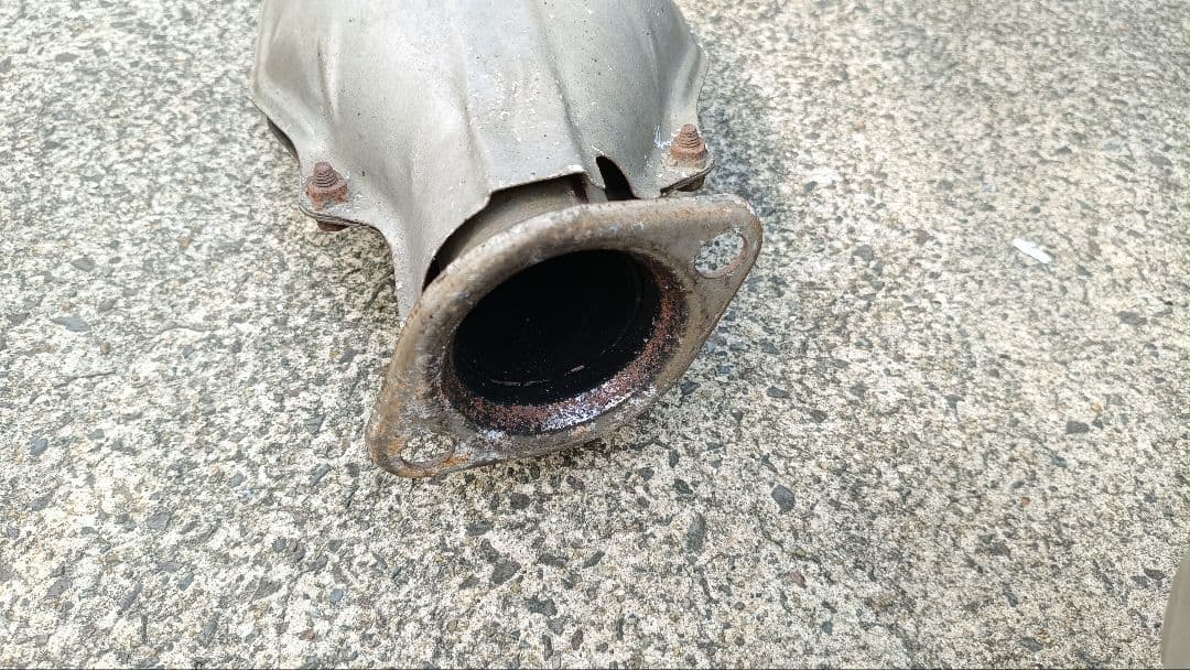 【ジャンク】BH BEレガシィマフラー 触媒