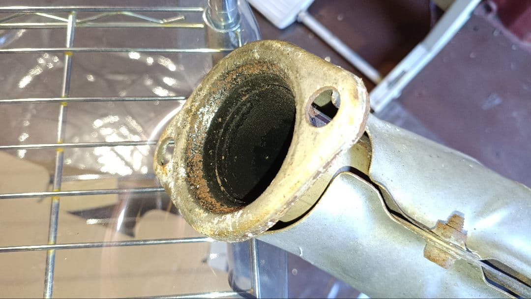 【ジャンク】BH BEレガシィマフラー 触媒