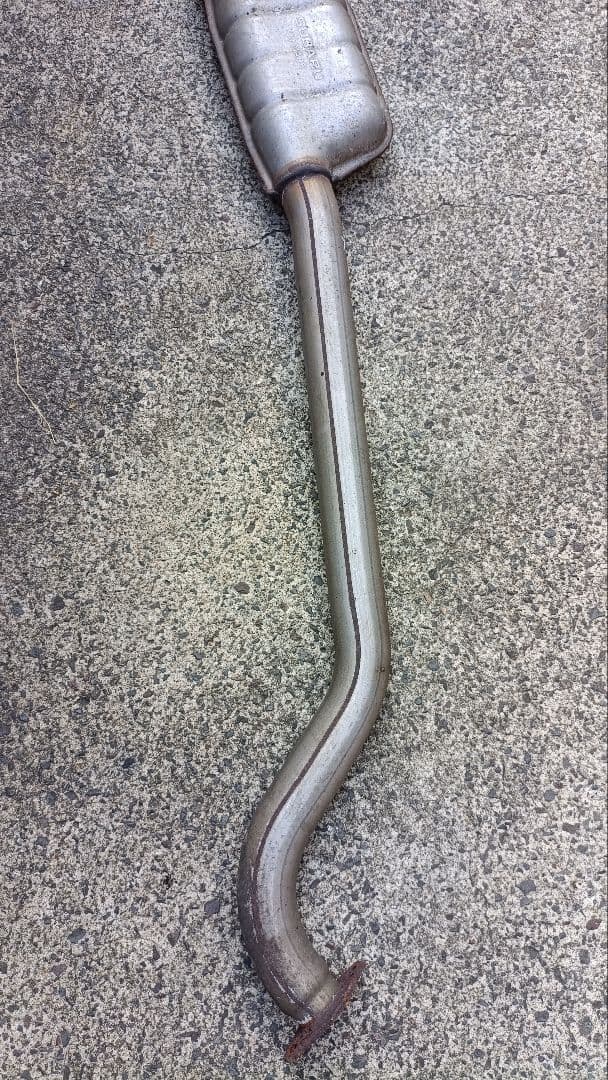 【ジャンク】BH BEレガシィマフラー 触媒