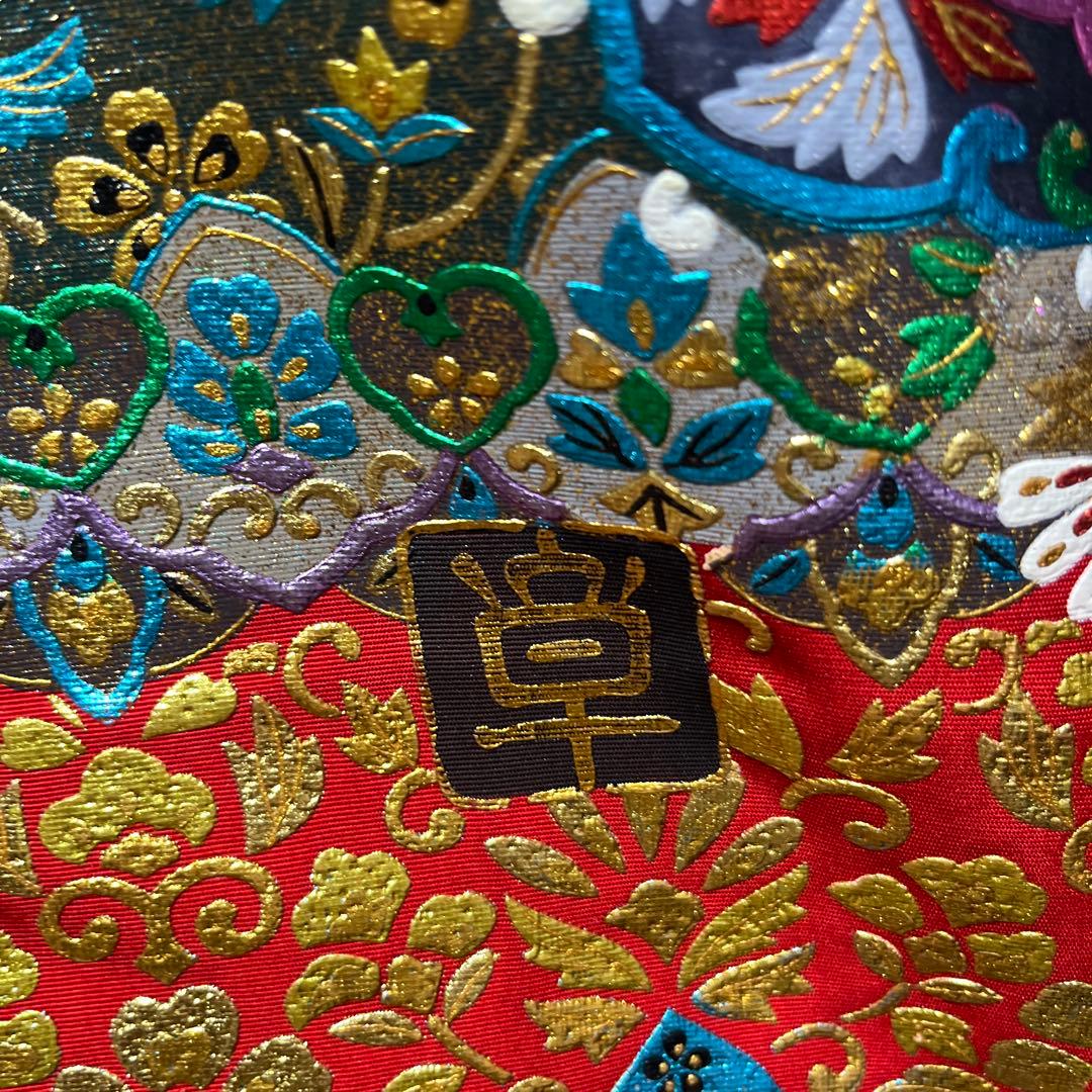 ⭐︎⭐︎ 佐 ⭐︎⭐︎打掛　色打掛　正絹　総金彩　秋山章