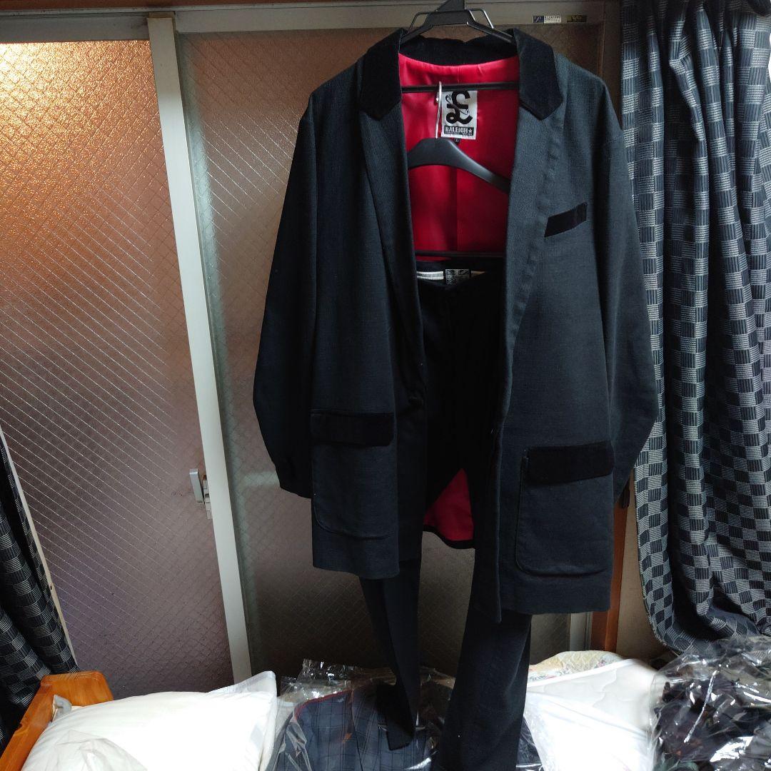 RALEIGH スーツ セットアップ ブラック ジャケット