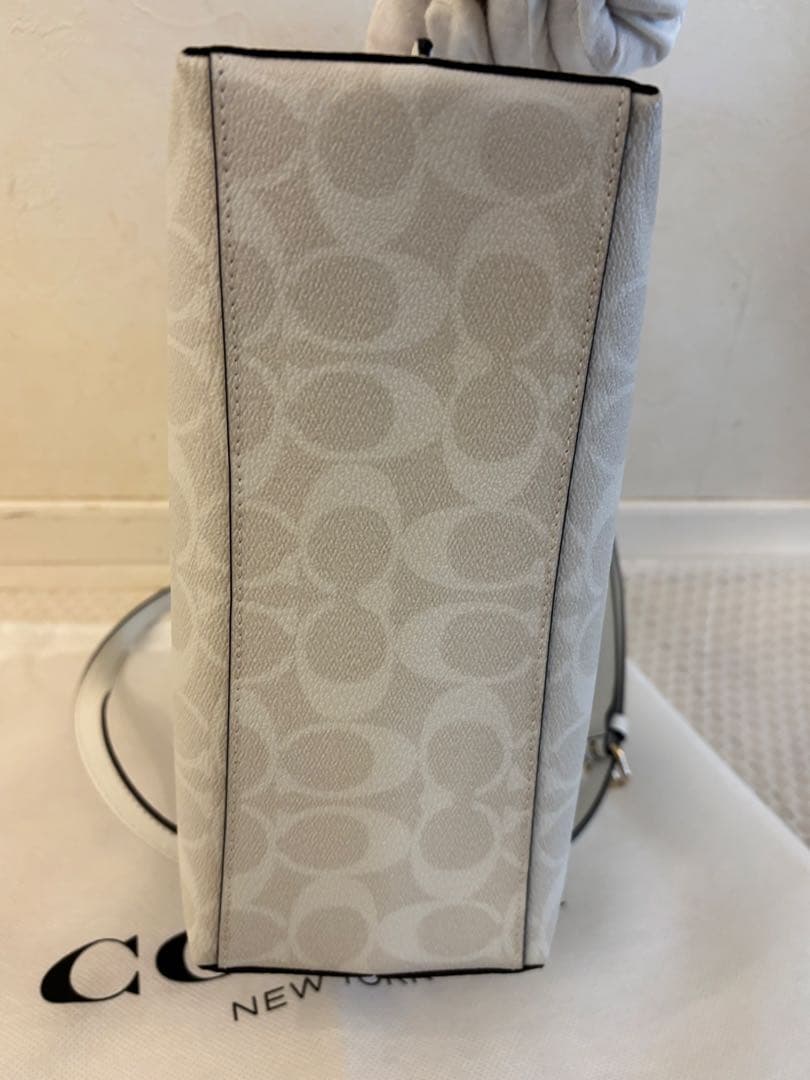 COACH モリー トート C4250 ショルダーバッグ シグネチャーレザー