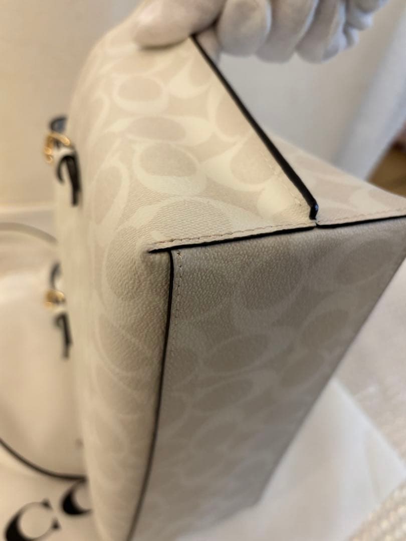 COACH モリー トート C4250 ショルダーバッグ シグネチャーレザー